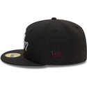 cappello-piatto-nero-aderente-59fifty-heart-icon-dei-new-york-yankees-mlb-di-new-era
