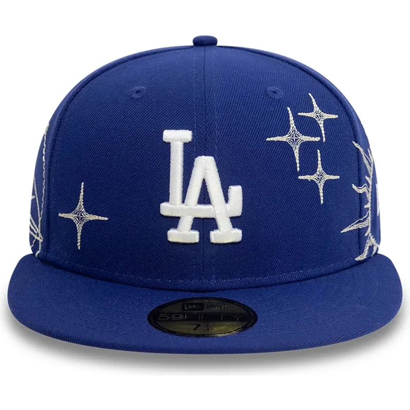 flache-blaue-angepasste-59fifty-zodiac-kappe-der-los-angeles-dodgers-mlb-von-new-era
