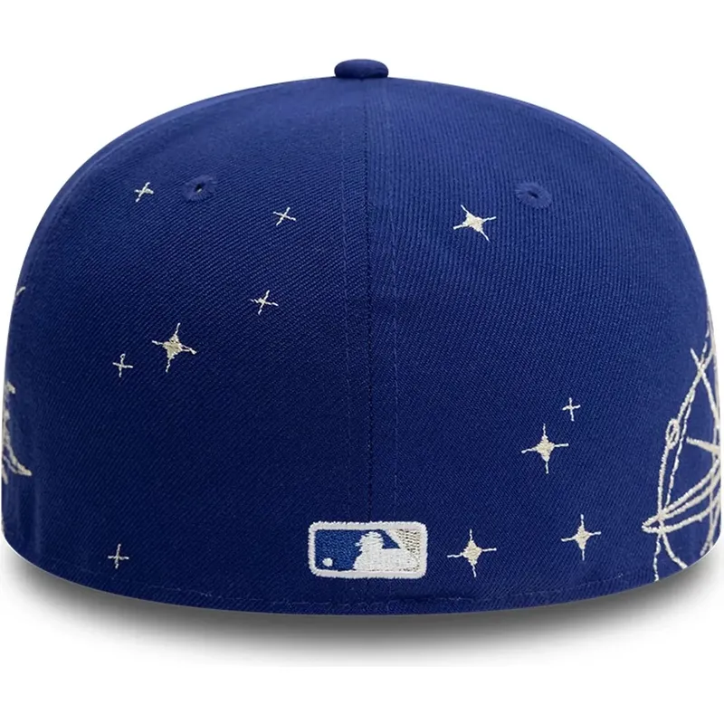 flache-blaue-angepasste-59fifty-zodiac-kappe-der-los-angeles-dodgers-mlb-von-new-era