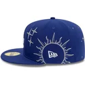 flache-blaue-angepasste-59fifty-zodiac-kappe-der-los-angeles-dodgers-mlb-von-new-era