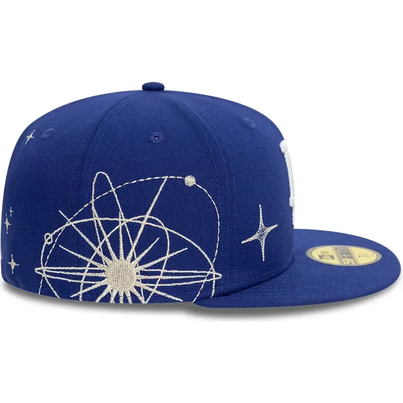 flache-blaue-angepasste-59fifty-zodiac-kappe-der-los-angeles-dodgers-mlb-von-new-era