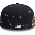 cappello-piatto-blu-marino-regolabile-59fifty-zodiac-dei-new-york-yankees-mlb-di-new-era