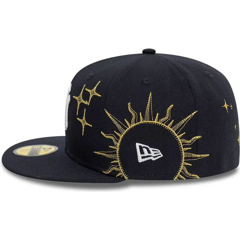 casquette-plate-bleue-marine-ajustee-59fifty-zodiac-new-york-yankees-mlb-new-era casquette-plate-bleue-marine-ajustee-59fifty-zodiac-new-york-yankees-mlb-new-era