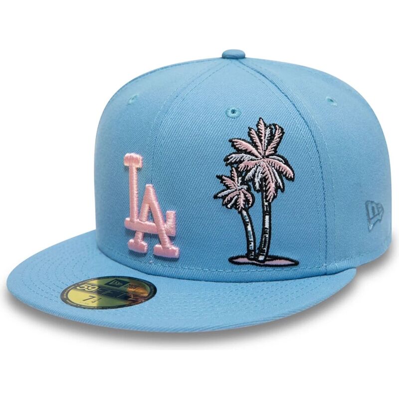 flache-blaue-angepasste-59fifty-palm-taco-kappe-der-los-angeles-dodgers-mlb-von-new-era