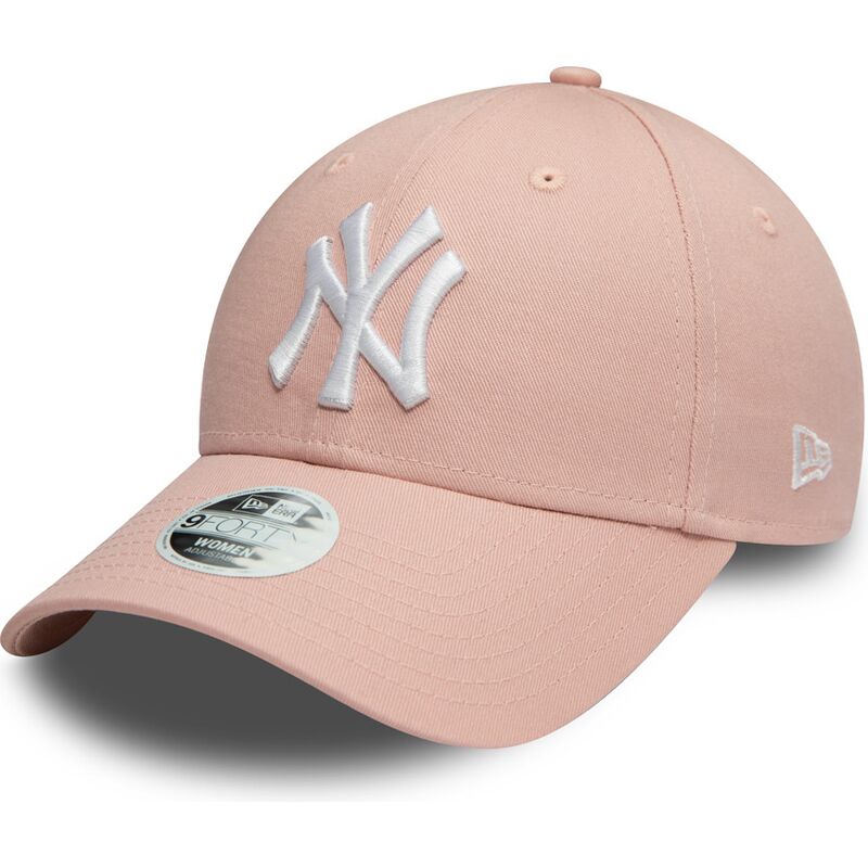 gebogene-rosa-verstellbare-damenkappe-9forty-colour-essential-der-new-york-yankees-mlb-von-new-era gebogene-rosa-verstellbare-damenkappe-9forty-colour-essential-der-new-york-yankees-mlb-von-new-era