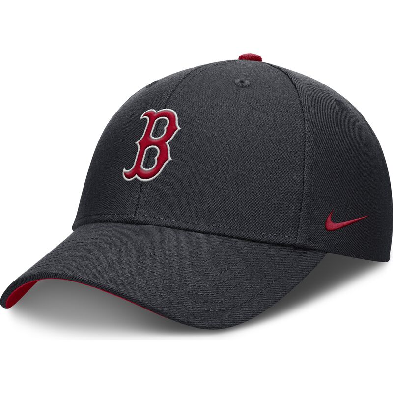 casquette-courbee-bleue-marine-ajustable-pour-enfant-dri-fit-club-structured-boston-red-sox-mlb-nike