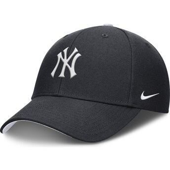 Casquette courbée bleue marine ajustable pour enfant Dri-Fit Club Structured New York Yankees MLB Nike