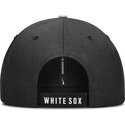 schwarze-gebogene-verstellbare-kappe-fur-kinder-dri-fit-club-structured-von-chicago-white-sox-mlb-von-nike