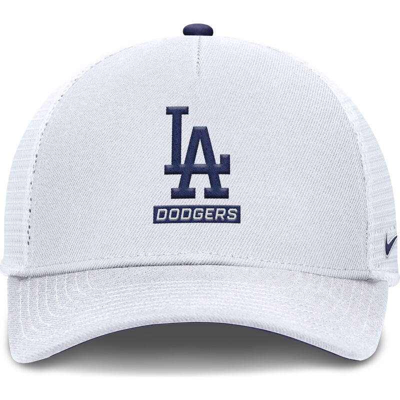 weisse-trucker-kappe-mit-blauem-logo-primetime-dri-fit-rise-structured-der-los-angeles-dodgers-mlb-von-nike