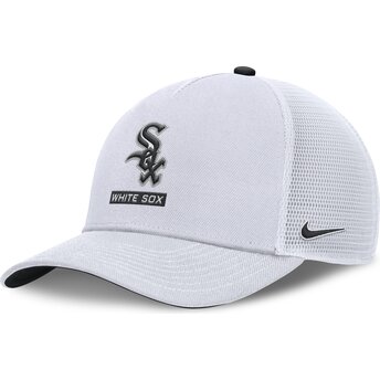 Casquette trucker blanche Primetime Dri-Fit Rise Structured Chicago White Sox MLB Nike