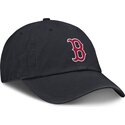 casquette-courbee-bleue-marine-ajustable-pour-enfant-club-unstructured-organic-cotton-boston-red-sox-mlb-nike