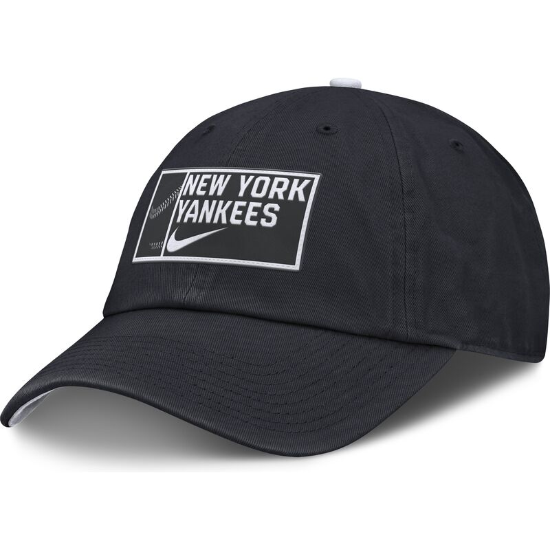 casquette-courbee-bleue-marine-ajustable-primetime-club-unstructured-organic-cotton-new-york-yankees-mlb-nike