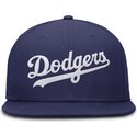 cappello-piatto-blu-regolabile-dri-fit-true-structured-round-bill-dei-los-angeles-dodgers-mlb-di-nike