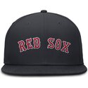 cappello-piatto-blu-marino-regolabile-dri-fit-true-structured-round-bill-dei-boston-red-sox-mlb-di-nike