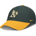 cappellino-curvo-verde-regolabile-dri-fit-club-structured-degli-oakland-athletics-mlb-di-nike