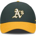 casquette-courbee-verte-ajustable-dri-fit-club-structured-oakland-athletics-mlb-nike
