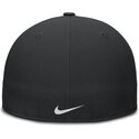 schwarze-flache-fitted-kappe-dri-fit-true-structured-round-bill-der-chicago-white-sox-mlb-von-nike