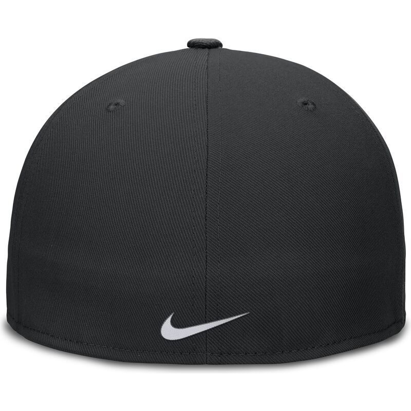 cappello-piatto-nero-aderente-dri-fit-true-structured-round-bill-dei-chicago-white-sox-mlb-di-nike