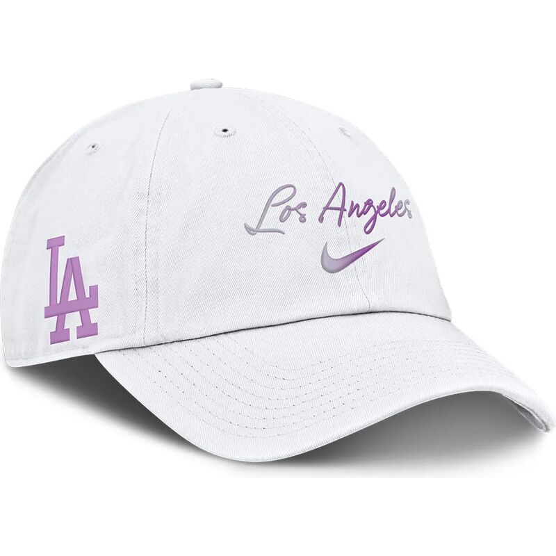 cappellino-curvo-bianco-regolabile-mothers-day-club-unstructured-organic-cotton-dei-los-angeles-dodgers-mlb-di-nike