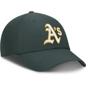 cappellino-curvo-verde-regolabile-club-structured-uv-poly-ripstop-di-oakland-athletics-mlb-di-nike
