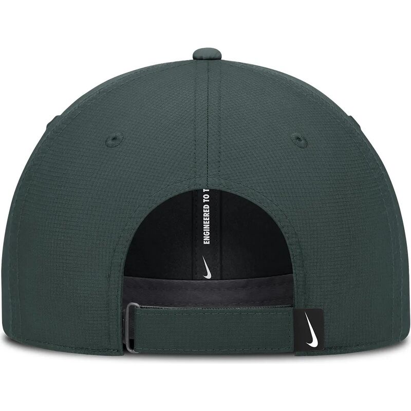 casquette-courbee-verte-ajustable-club-structured-uv-poly-ripstop-oakland-athletics-mlb-nike