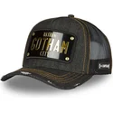 casquette-trucker-noire-con-placa-gotham-city-batman-dc6-batp1-dc-comics-capslab