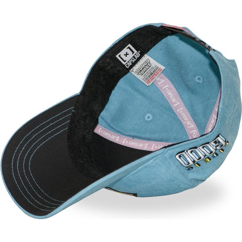 cappellino-curvo-blu-snapback-titti-loo13-pcblifb-looney-tunes-di-capslab cappellino-curvo-blu-snapback-titti-loo13-pcblifb-looney-tunes-di-capslab