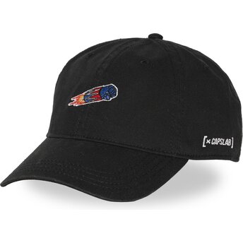 Cappellino curvo nero regolabile Robot Grendizer GOL7 FULB di Capslab