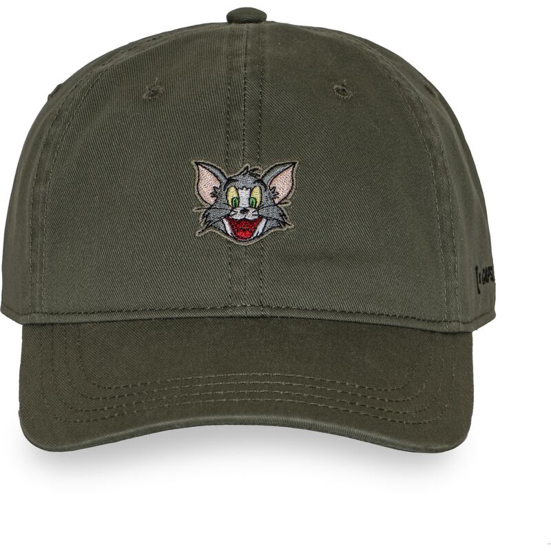 casquette-courbee-verte-ajustable-tom-taj8-catb-looney-tunes-capslab