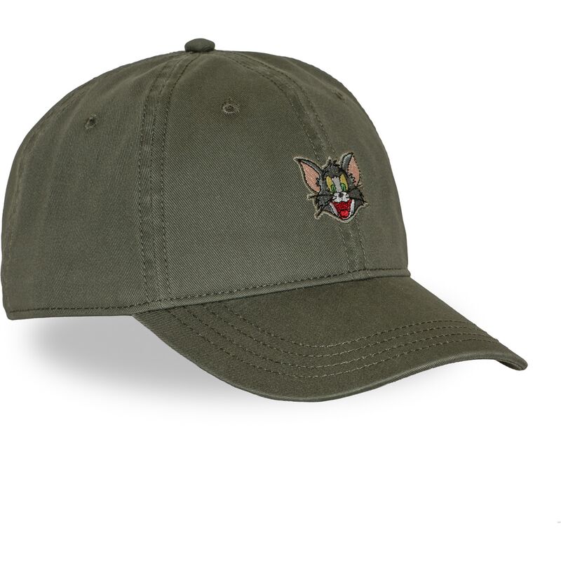 grune-verstellbare-curved-cap-tom-taj8-catb-looney-tunes-von-capslab
