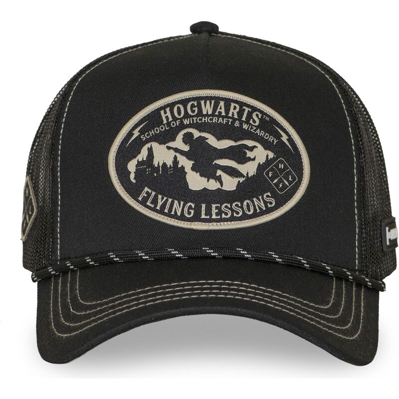 schwarze-trucker-kappe-hp4-fly1b-harry-potter-von-capslab schwarze-trucker-kappe-hp4-fly1b-harry-potter-von-capslab