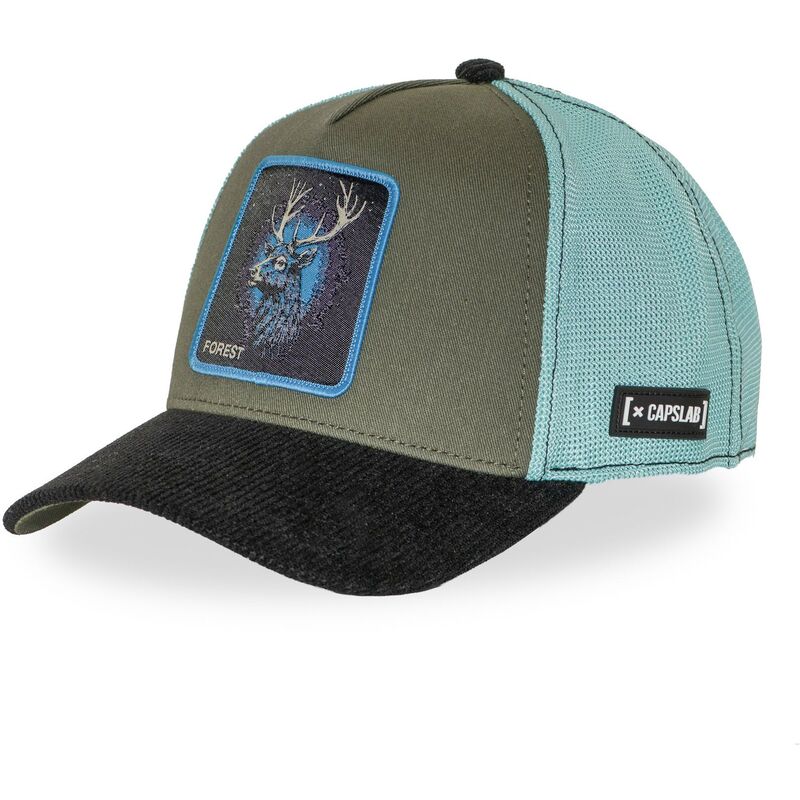 cappellino-trucker-multicolore-cervo-bea3-forb-beasts-di-capslab cappellino-trucker-multicolore-cervo-bea3-forb-beasts-di-capslab