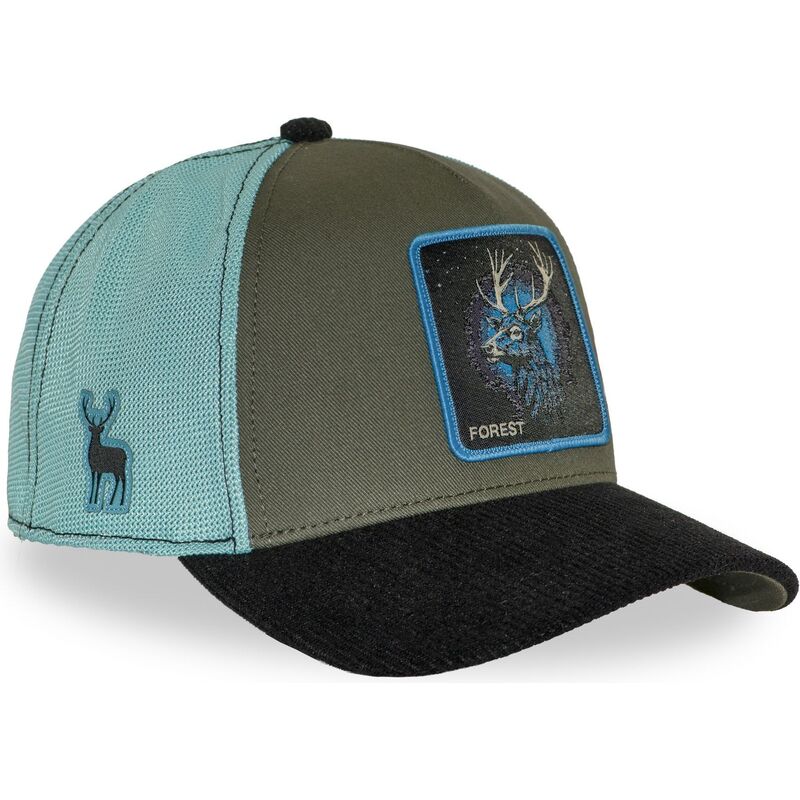 cappellino-trucker-multicolore-cervo-bea3-forb-beasts-di-capslab cappellino-trucker-multicolore-cervo-bea3-forb-beasts-di-capslab