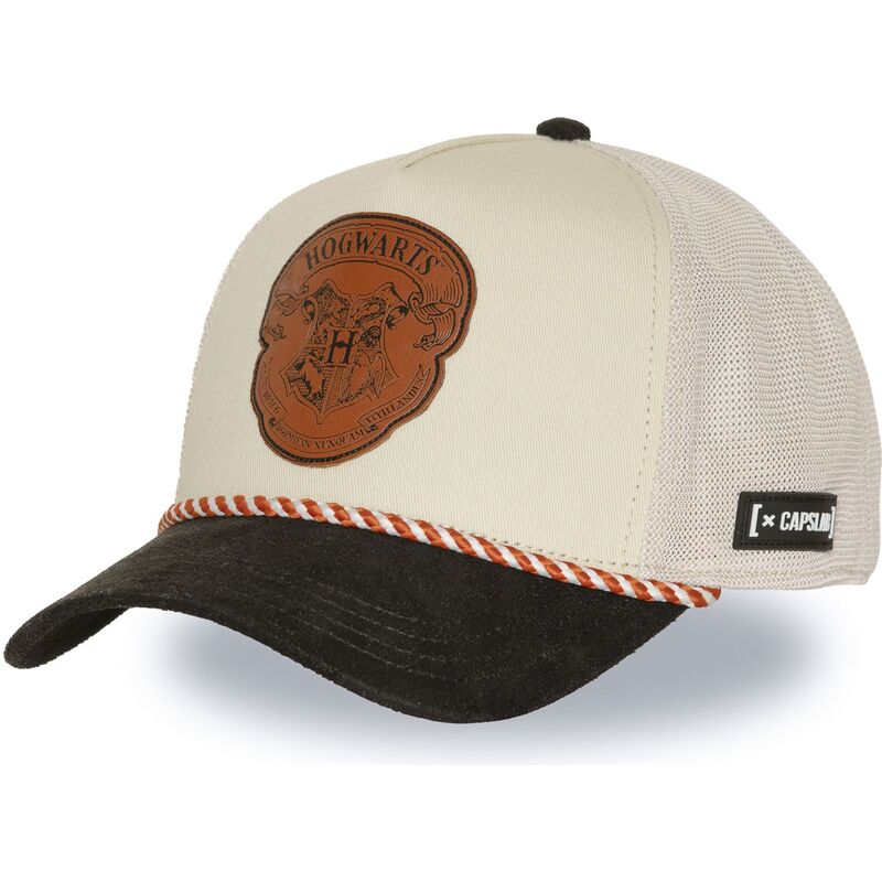cappellino-trucker-beige-e-nero-hogwarts-hp4-hogb-harry-potter-di-capslab