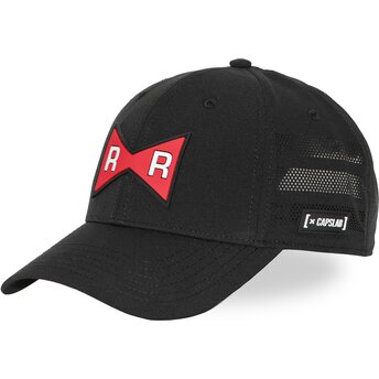 Cappellino trucker nero regolabile Red Ribbon Army DB7 REDB Dragon Ball di Capslab