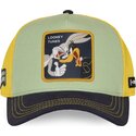 cappellino-trucker-multicolore-bugs-bunny-e-daffy-duck-loo13-badb-looney-tunes-di-capslab