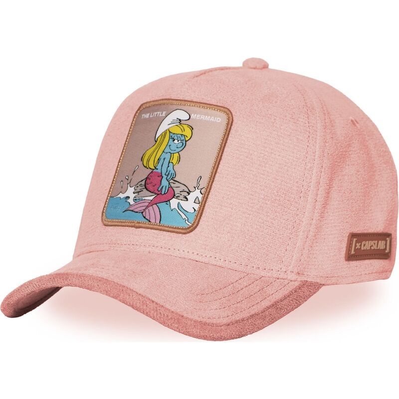cappellino-curvo-rosa-snapback-puffetta-smu-sur3b-i-puffi-di-capslab