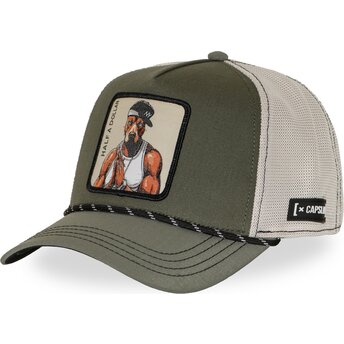 Mützen gebogen grün snapback Hip Hop Dogz von Capslab