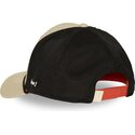 casquette-trucker-beige-et-noire-loup-wise-bea3-wisb-beasts-capslab