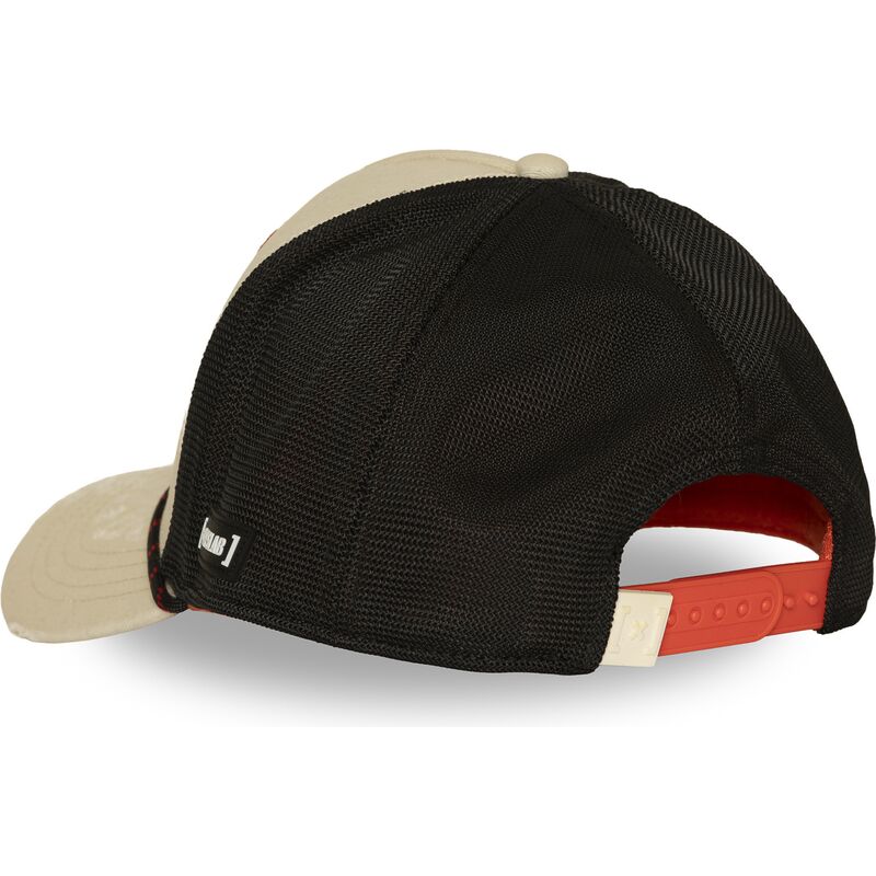 cappellino-trucker-beige-e-nero-lupo-wise-bea3-wisb-beasts-di-capslab