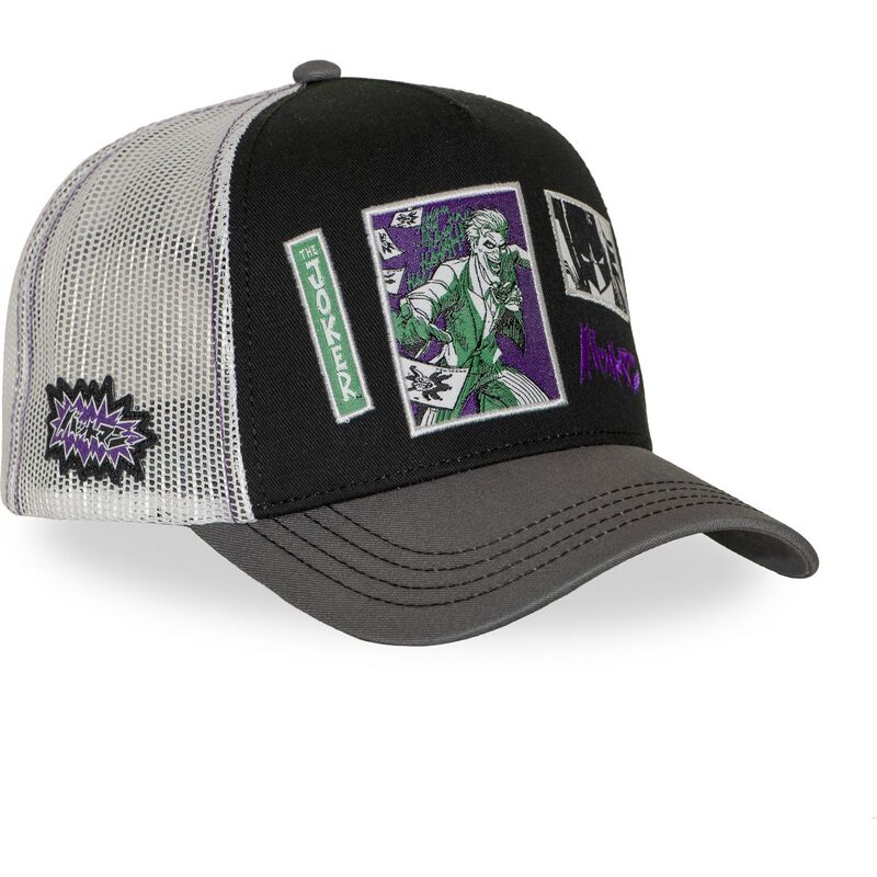 cappellino-trucker-multicolore-joker-dc11-jokb-dc-comics-di-capslab cappellino-trucker-multicolore-joker-dc11-jokb-dc-comics-di-capslab