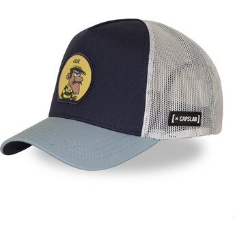 Cappellino trucker blu marino Joe Dalton LCK3 JOEB Lucky Luke di Capslab