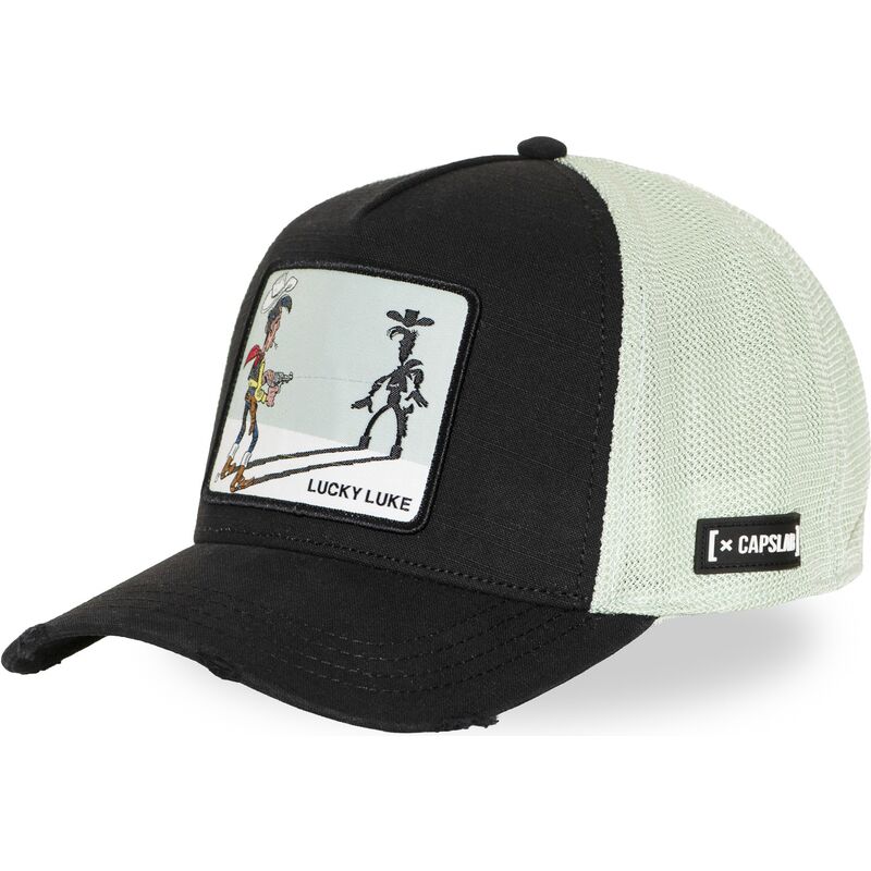 casquette-trucker-noire-et-blanche-lucky-luke-lck3-flub-capslab