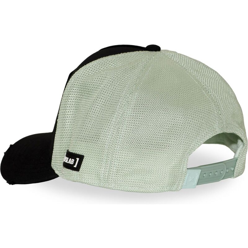 schwarze-und-weisse-trucker-kappe-lucky-luke-lck3-flub-von-capslab schwarze-und-weisse-trucker-kappe-lucky-luke-lck3-flub-von-capslab