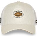 cappellino-trucker-crema-e-bianco-anello-unico-lotr2-pctrinb-il-signore-degli-anelli-di-capslab