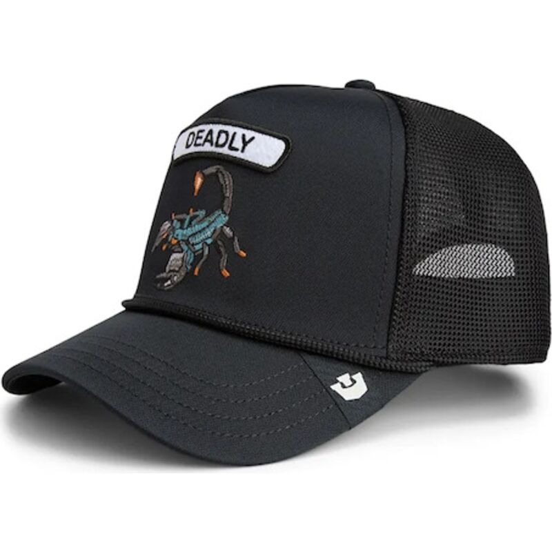 trucker-cap-schwarz-skorpion-gb2-deadly-scorp-the-rocker-the-farm-von-goorin-bros