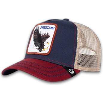 Mützen gebogen marineblau snapback The Freedom Eagle The Farm Goorin Bros.