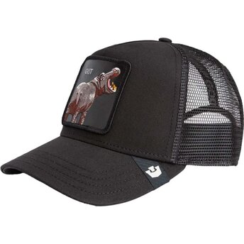 Cappello curvo nero snapback Gut Hippo Sport The Farm...