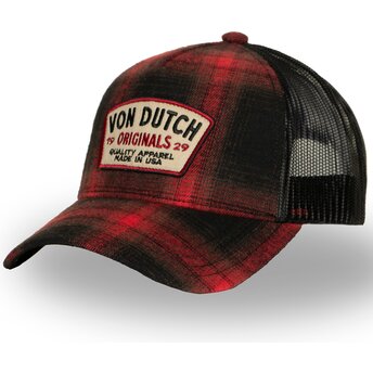 Cappello curvo rosso snapback CAR05 di Von Dutch