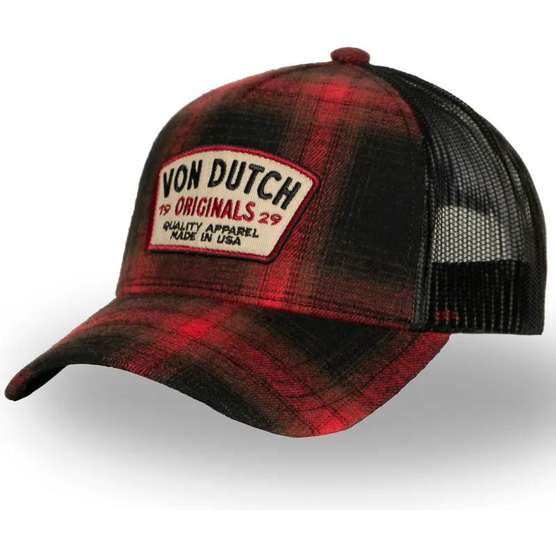 trucker-cap-rot-und-schwarz-car05-von-von-dutch trucker-cap-rot-und-schwarz-car05-von-von-dutch